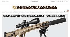 Desktop Screenshot of oaklandtactical.com